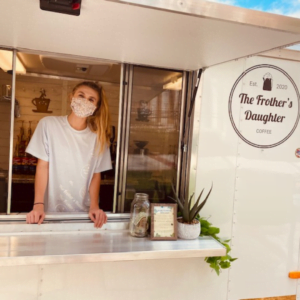 Frother's Daughter mobile coffee truck in Tallahassee