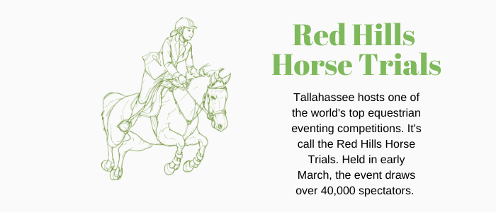 tallahassee fact sheet - red hills horse trials take place here